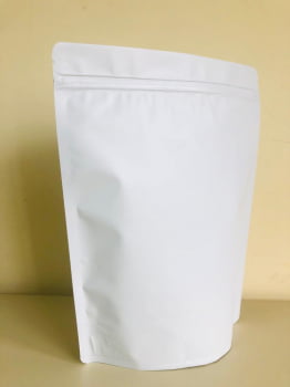 Embalagem para Café  Stand Up Branco Fosco  100 g  COD 48